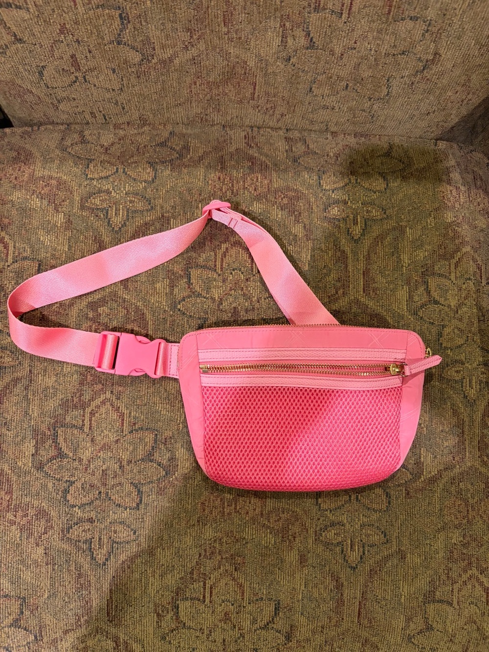 Vera Bradley Hot Pink Mesh Crossbody Belt Bag